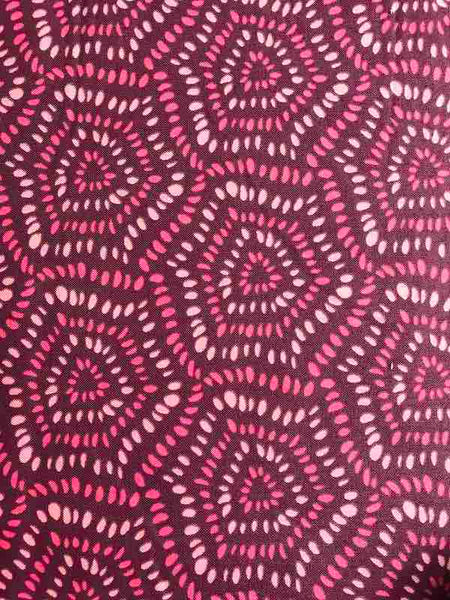 Moda Rosa Quilting Fabric - Burgundy (Price per 0.5m)