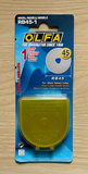 A pack of one Olfa 45mm Replacement Blade