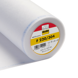 A roll of Vleiseline white medium iron on interfacing